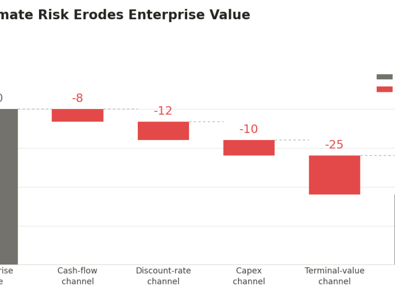 Climate risk is ultimately a valuation&nbsp;problem